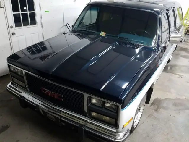 1991 gmc suburban 3rd row cowl hood 20" rally wheels