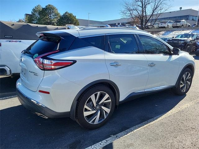 2018 nissan murano platinum