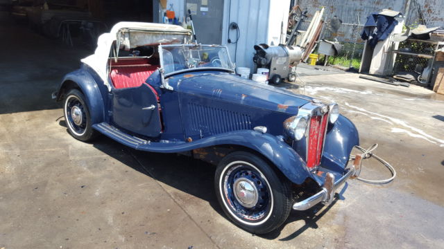 1953 mg td barn find needs restored