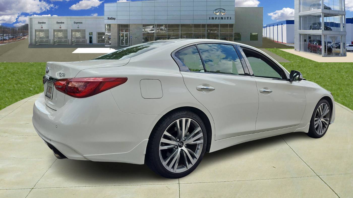2023 infiniti q50 sensory