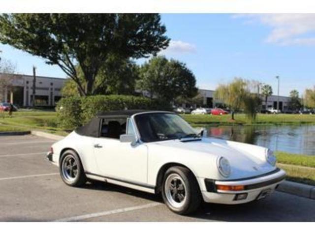 1989 porsche 911 cabriolet