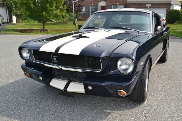 1965 ford mustang fastback, shelby g.t. 350 tribute, paxton, 5spd, cold a/c