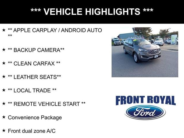 2022 ford edge sel