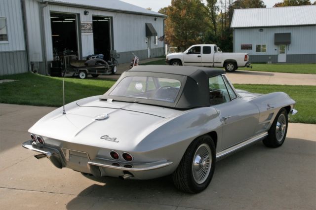 1964 corvette l84 327ci 375hp 1 of 1325 produced numbers matching
