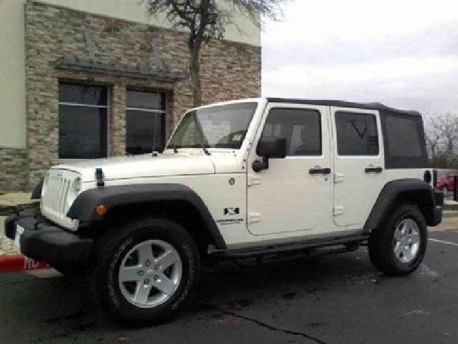 2008 jeep wrangler unlimited x sport utility 4d in austin, tx