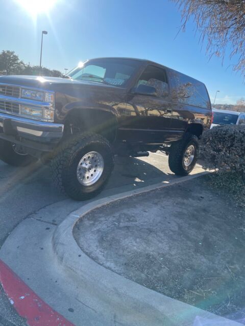 1994 chevrolet blazer suv black 4wd automatic k1500