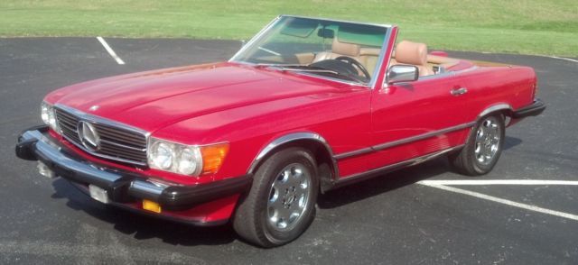 price reduced: 1986 mercedes benz 560sl roadster