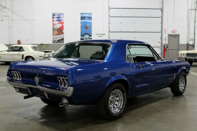 1967 ford mustang 8082 miles blue 302 v8 automatic