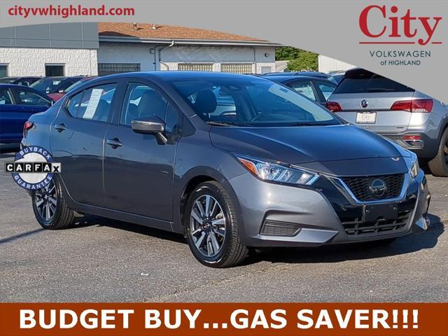 2021 nissan versa 1.6 sv