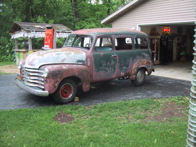 1950 chevrolet suburban project