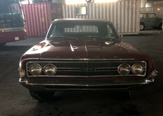 project/rare/vintage car: 1968 ford gran torino gt convertible