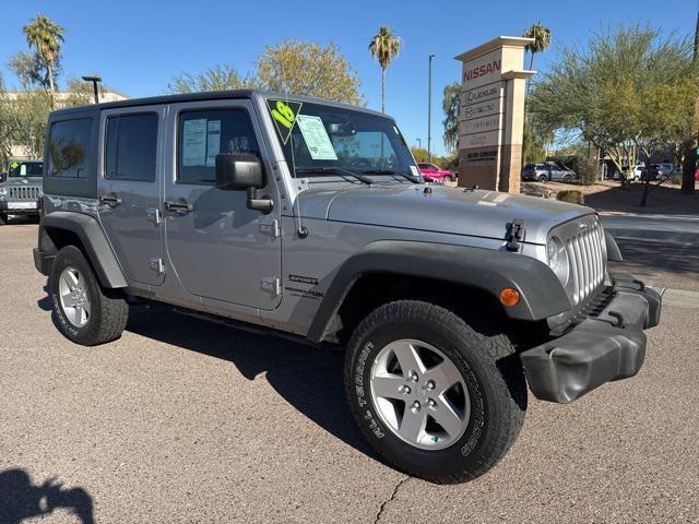 2018 jeep wrangler jk unlimited sport
