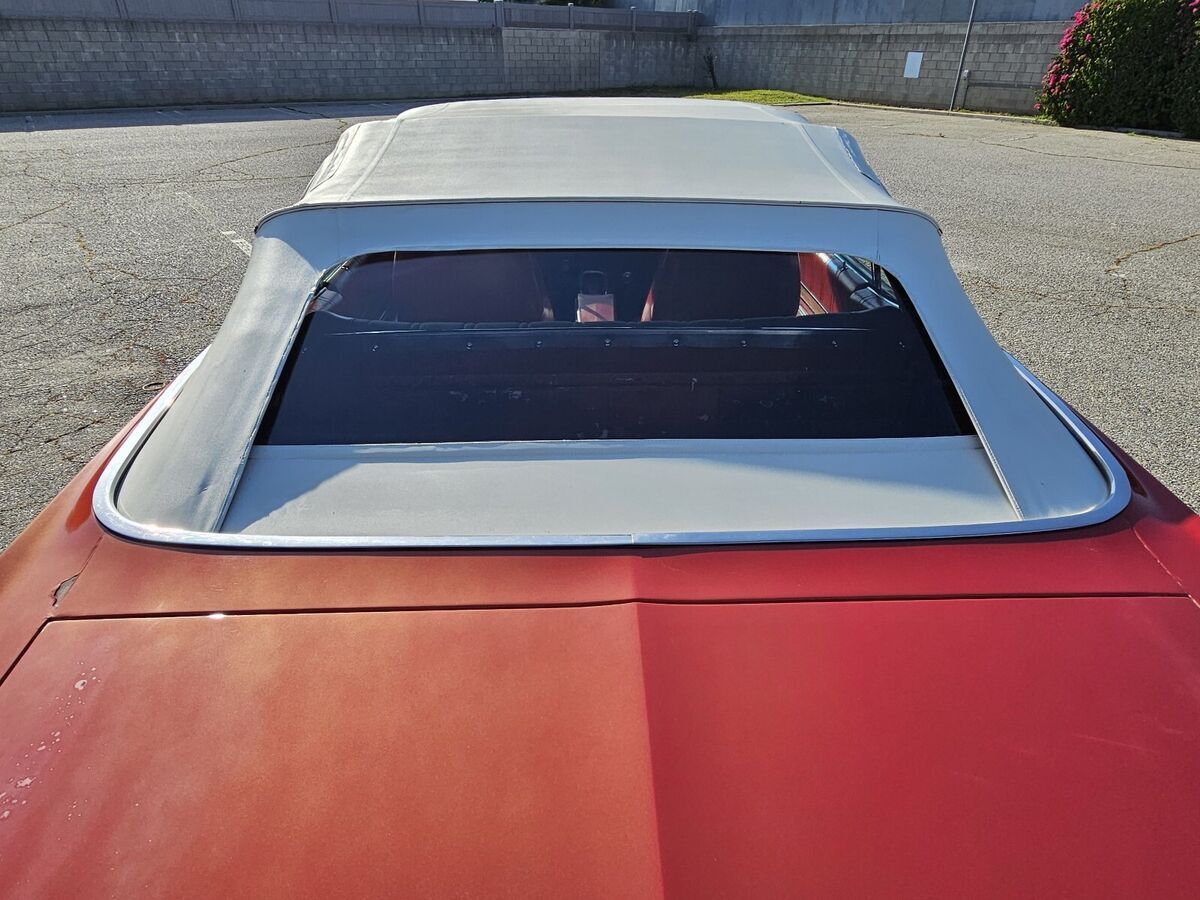 1972 ford ltd convertible red