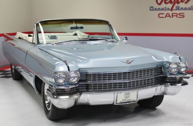 1963 cadillac convertible! great looking driver!