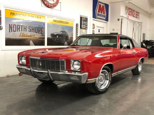 1971 chevrolet monte carlo, victory red with 94,000 miles available now!
