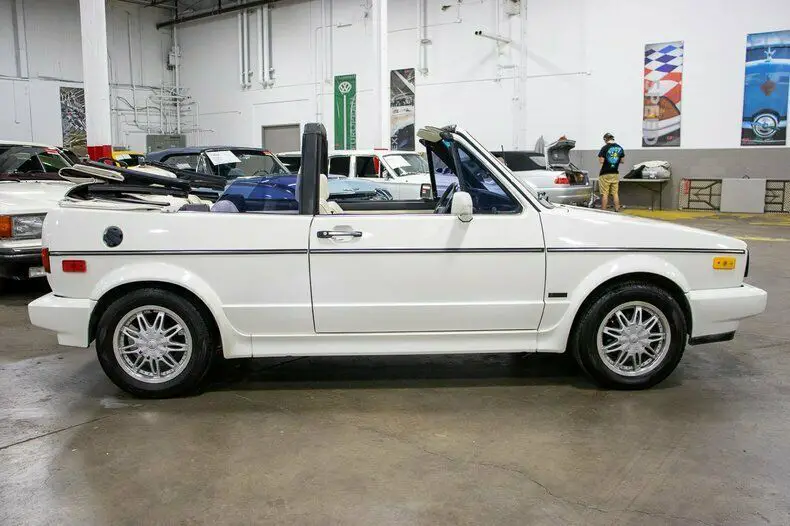 1988 volkswagen golf cabriolet 79521 miles white 1.8l 4 cyl - 1779cc manual