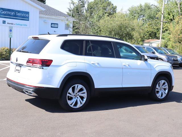 2021 volkswagen atlas 3.6l se w/technology