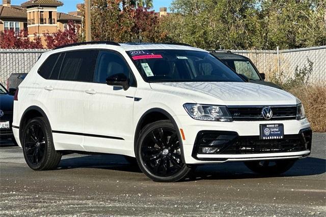 2021 volkswagen tiguan 2.0t se r-line black
