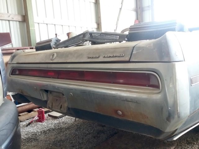 rare 1970 chrysler 300 convertible barn find! 440 console ac car! must see mopar