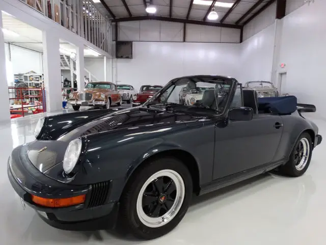 1988 porsche 911 carrera cabriolet, only 26,434 miles! fully documented!