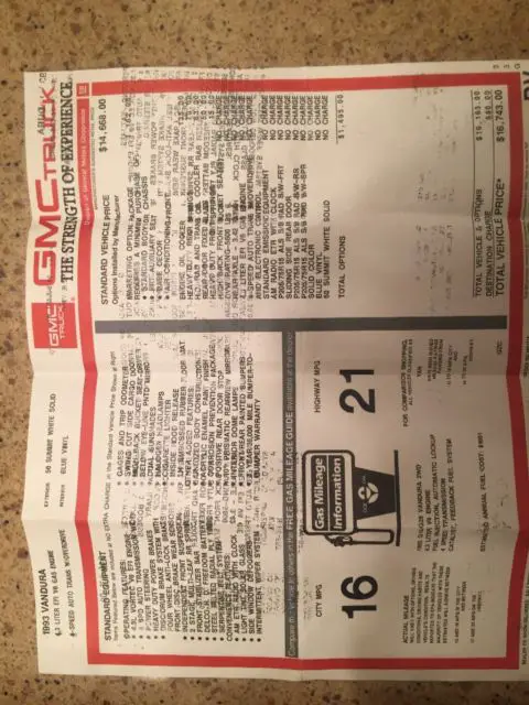 1993 gmc g15 g10 g20 van short shorty 70's chevy van