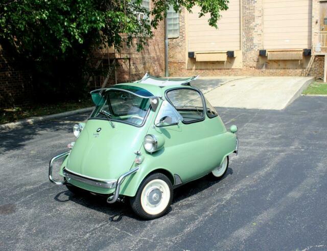 1956 bmw isetta 300 restored, video