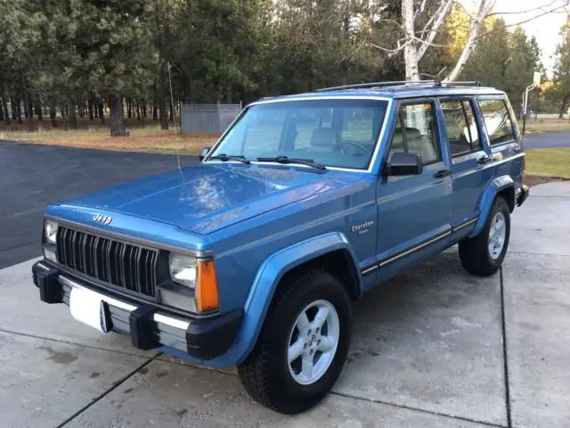 1989 jeep cherokee. only 22,000 miles on rebuilt engine!