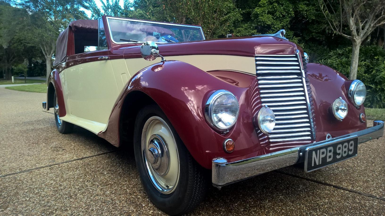 1949 armstrong siddeley hurricane drophead coupe