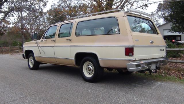 1978 chevrolet suburban silverado 2wd 454 big block
