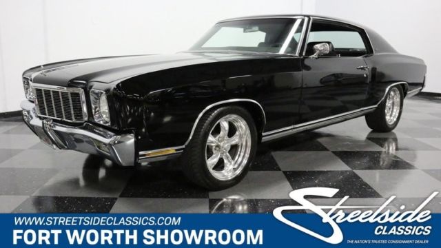 1971 chevrolet monte carlo coupe 454 v8 3 speed turbo hydro-matic classic vinta