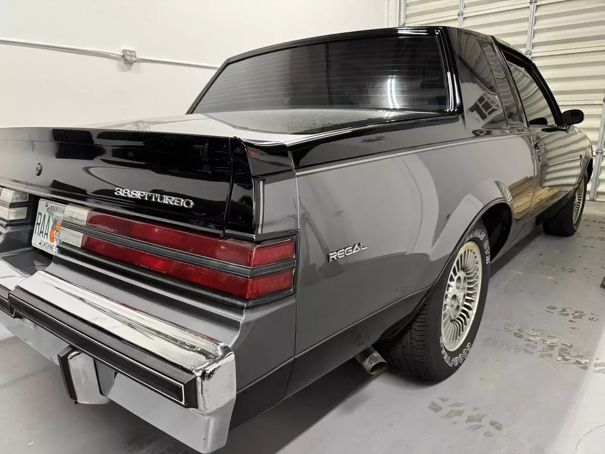 1984 buick regal coupe black t-type