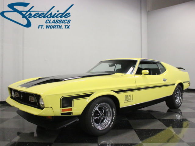 investment grade mach 1 cobra jet! matching #s drivetrain w/ just 57k miles, wow