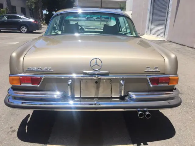 1971 280se 3.5 coupe fully restored floor shift ac usa model