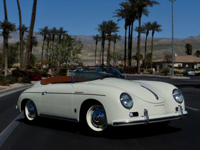 1957 porsche 356 speedster replica in any color combo professional new build