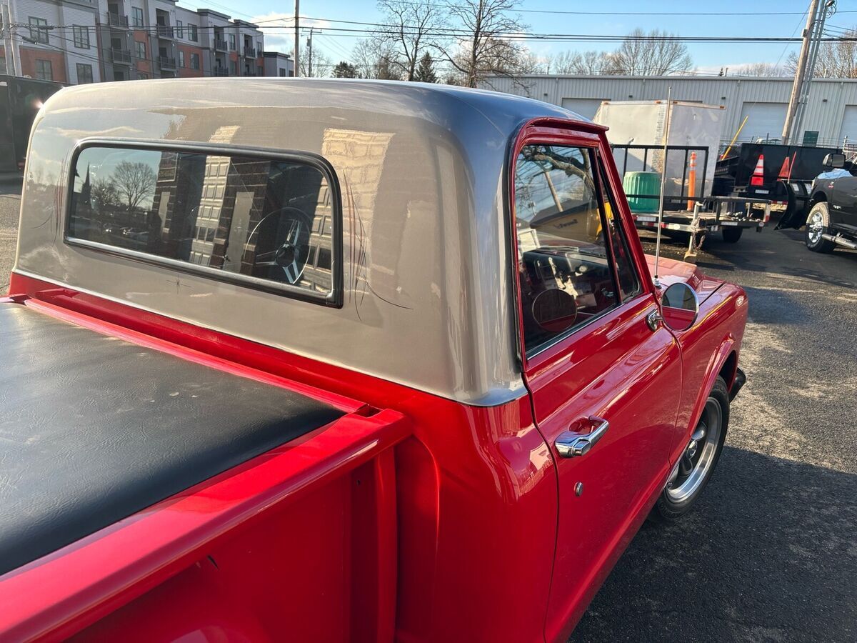 1967 gmc pickup pickup red