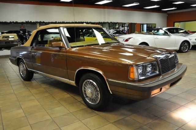 1986 chrysler 2dr convertible