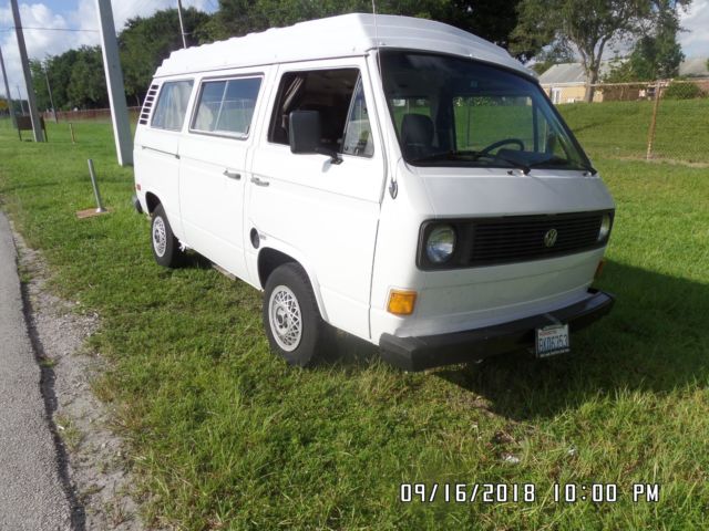 1981 volkswagen vanagon camper van