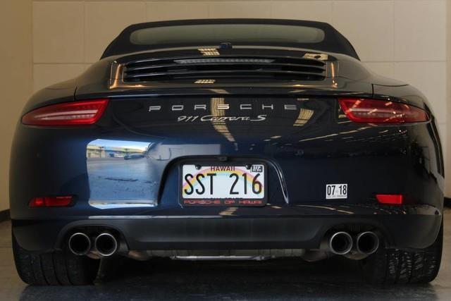 2015 porsche 911 carrera s carrera s 2dr convertible for sale in honolulu, hawaii