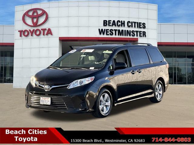 2020 toyota sienna le
