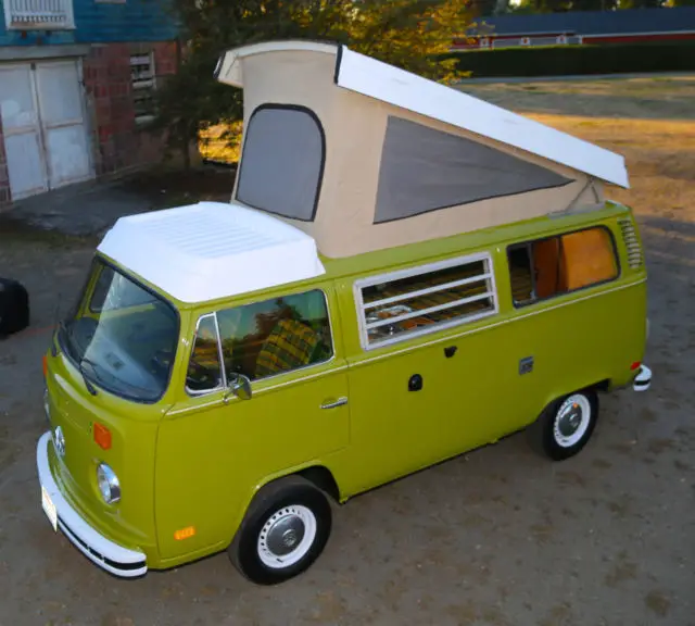 westfalia pop-top camper bus van vw campmobile riviera rebuild engine type2