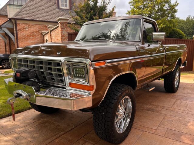 1979 ford f250 pickup brown 4wd automatic