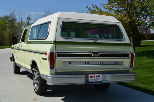 1974 ford f100 pickup xlt, 48k original miles, window sticker, ac, ps, auto