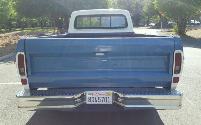 1970 ford f250 sport custom camper special