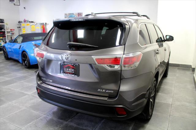 2016 toyota highlander xle