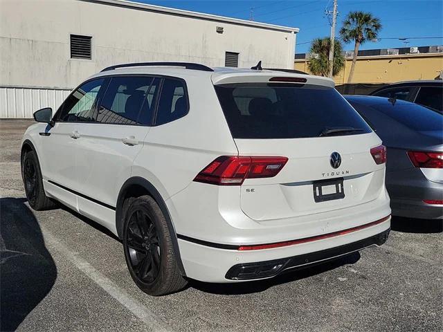 2024 volkswagen tiguan 2.0t se r-line black