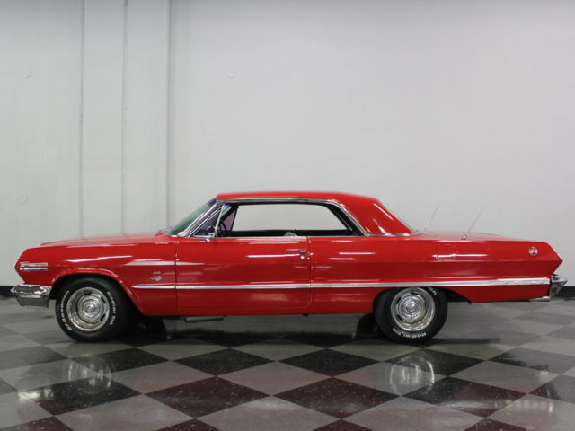 real ss impala, nice running 348ci motor, 4 speed, great color combo, nice!