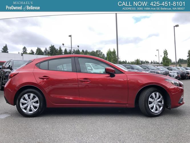 used 2015 mazda mazda3 i sport hatchback bellevue, wa 98007 for sale in bellevue, washington