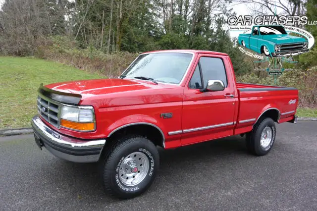 no reserve! gorgeous low mile original & rust free shortbox 4x4 xlt 100pix+video