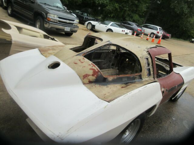 1963 corvette split window coupe project body resto mod!!
