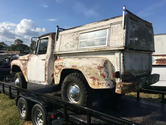 1963 international harvester pickup truck scout 908 4x4 farm travelall